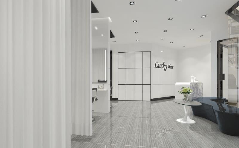 LUCKY HAIR SALON美髮(fa)店(diàn)裝(zhuang)修